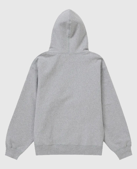 Supreme KAWS Chalk Logo Grey Hooded Sweatshirt