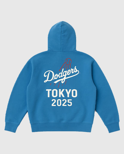 TOKYO Dodgers 2025 Blue Pullover Hoodie