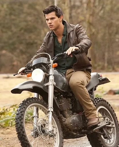 Taylor Lautner The Twilight Saga Leather Jacket