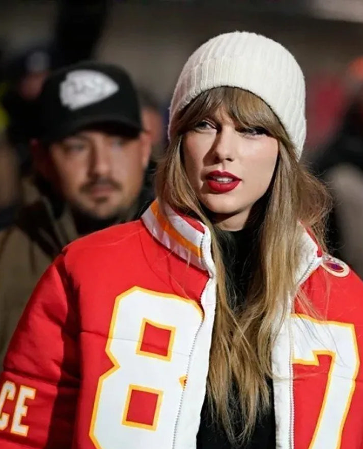 Taylor Swift Kelce 87 Puffer Jacket