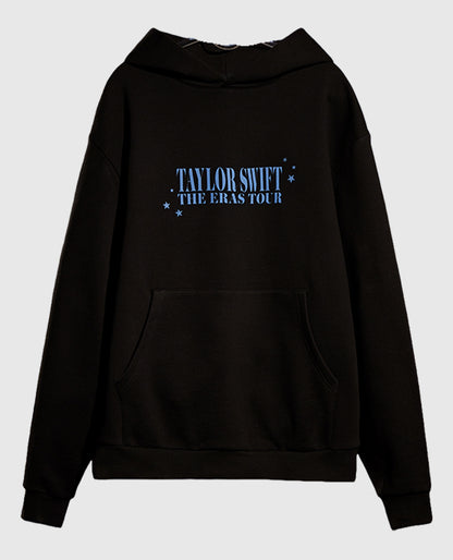 Taylor Swift The Eras Tour Vigilante Live Photo Black Hoodie