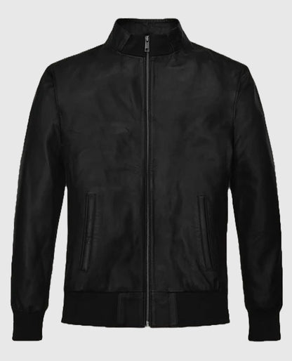 The Greatest Showman Hugh Jackman Black Leather Jacket