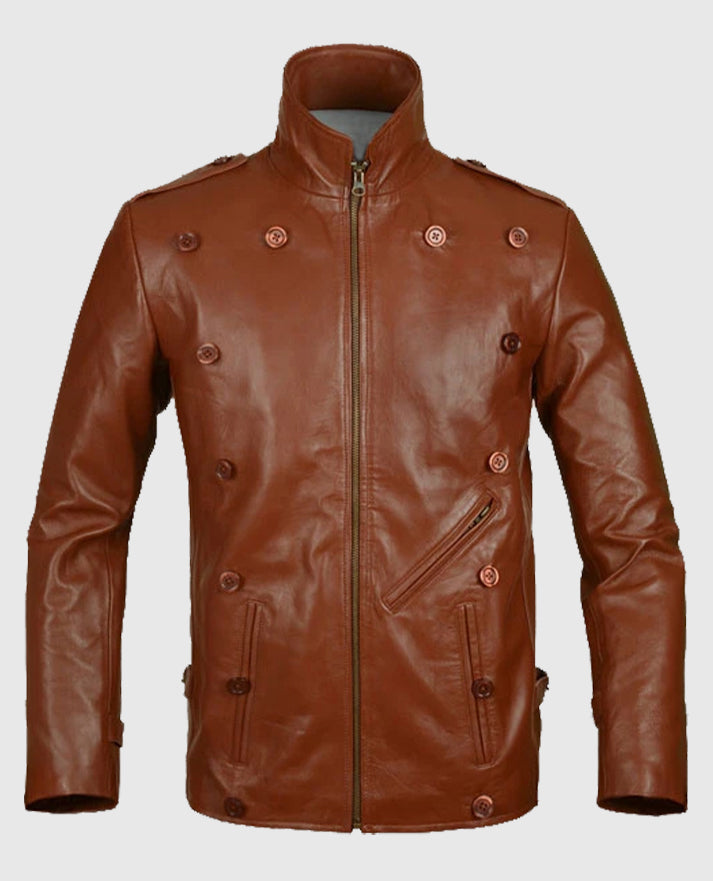The Rocketeer Brown Leather Jacket