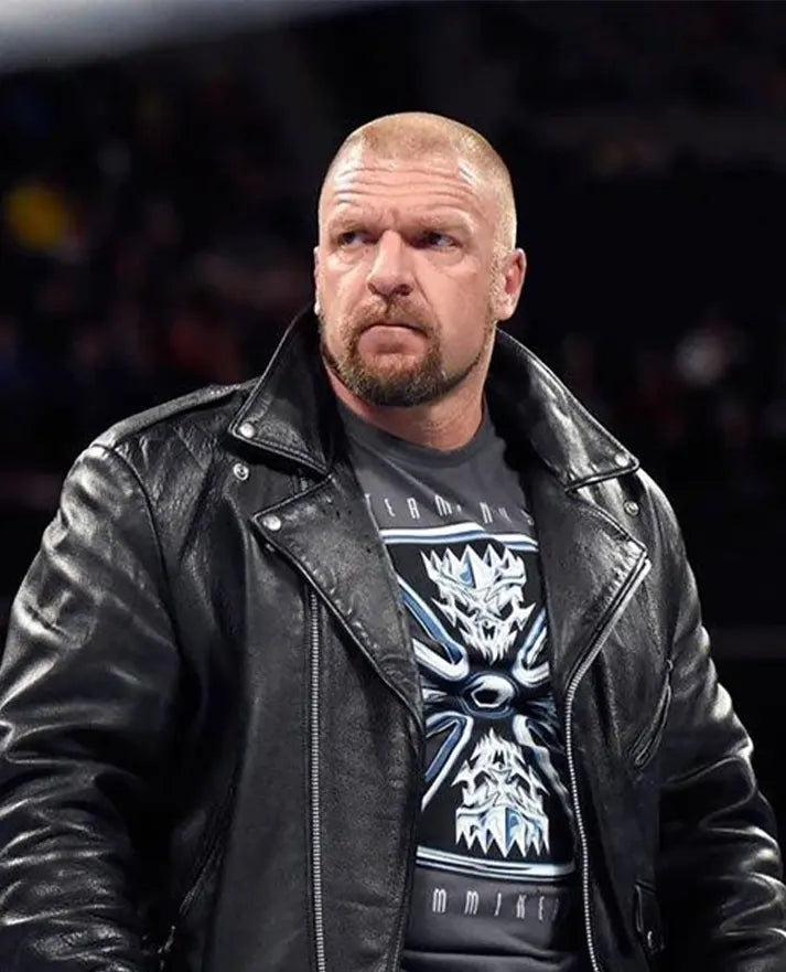 Triple H Leather Jacket | WWE