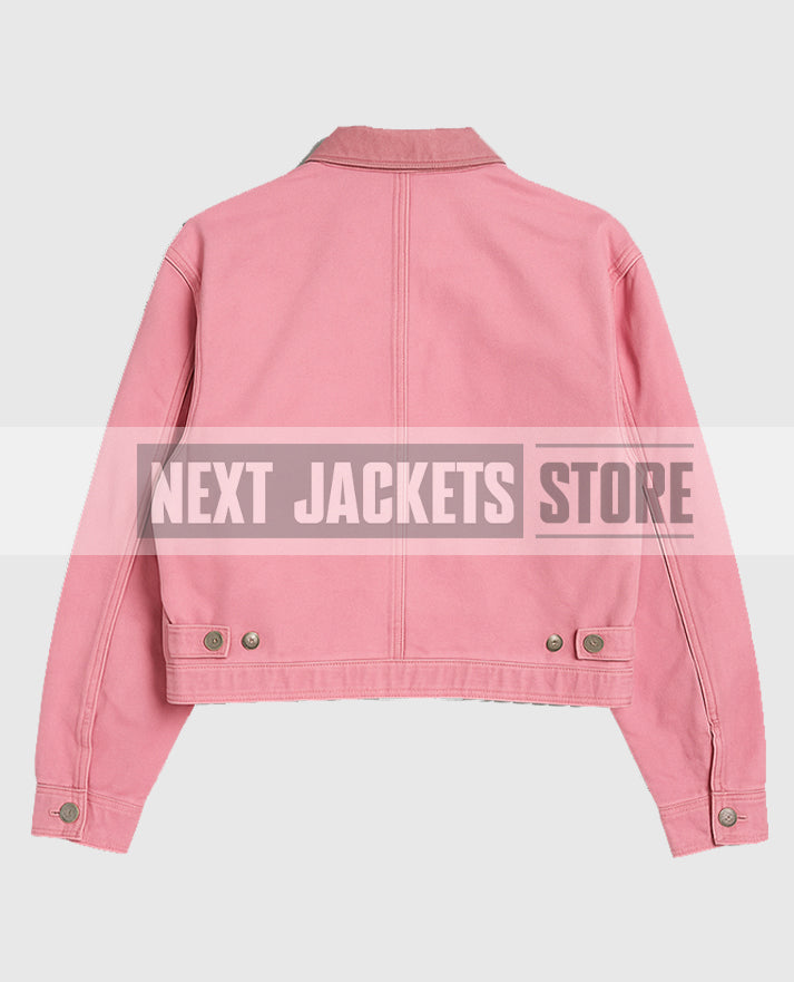 Vintage Carhartt x NY Yankees Pink Crop Jacket