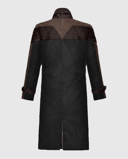 Watch Dogs 3 Legion Aiden Leather Trench Long Coat