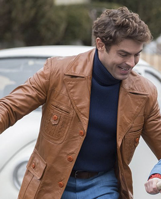 Zac Efron Extremely Wicked Leather Jacket