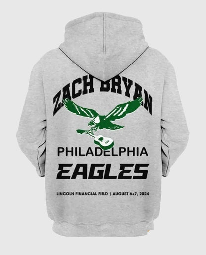 Zach Bryan Eagles Fleece Hoodie