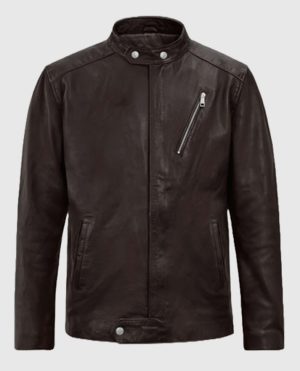 Motorad Brown Biker Leather Jacket