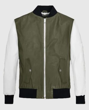 Men's Coach Varsity Leather Jacket