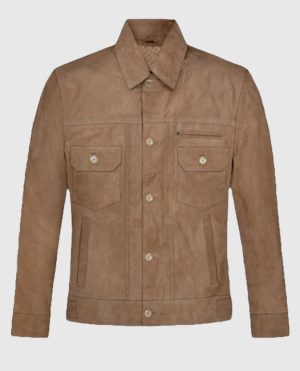 Men's Grunge Leather Jacket