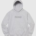 Supreme KAWS Chalk Logo Hooded Sweatshirt