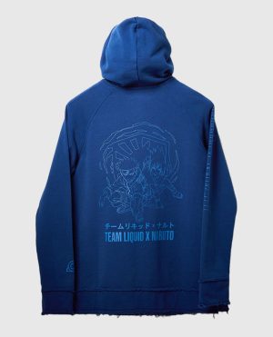 Team Liquid X Naruto 20Y Frayed Pullover Friendship Hoodie