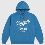 TOKYO Dodgers 2025 Blue Fleece Hoodie